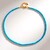 Collana in argento con Opale Blu dell'Etiopia
