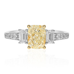 18K SI2 Yellow Diamond Gold Ring (CIRARI)