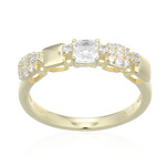 Zilveren ring met een witte topaas (Adela Silber)