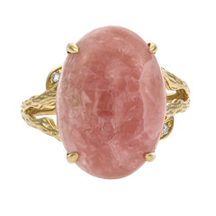 Rhodochrosit-Goldring (CIRARI)