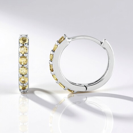 Orecchini in argento con Scapolite