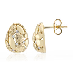 Pendientes en plata con Diamante I1 (G) (Annette)