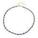 Collar en plata con Cianita de Nepal