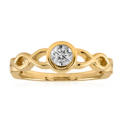 Bague en or et Diamant SI1 (G)