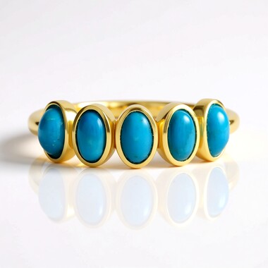 Turquoise Silver Ring (Faszination Türkis)