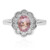 Padparadscha Sapphire Platinum Ring (CIRARI)