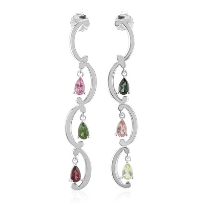Orecchini in argento con Tormalina (Remy Rotenier)