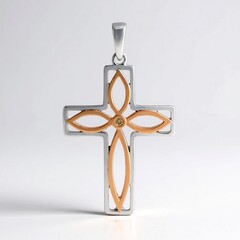 Ciondolo in argento con Diamante Argyle Rose de France I1 (Annette)