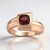 Anello in argento con Zircone Rosa (SAELOCANA)