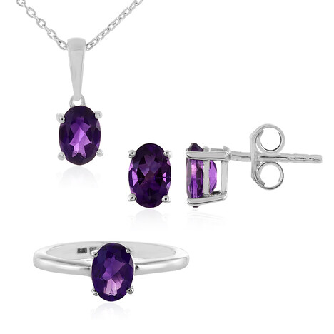 Amethyst-Silberset