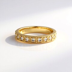 Anello in oro con Diamante Cioccolato SI2