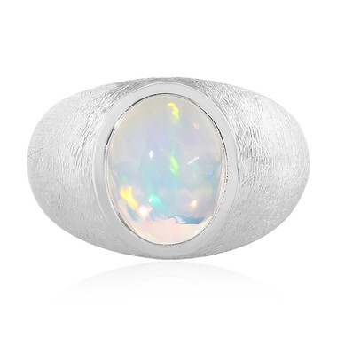 Anillo en plata con Ópalo de Welo