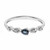 Gouden ring met een Blauwe Ceylon saffier (CIRARI)