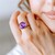 Amethyst-Silberring (Gems en Vogue)