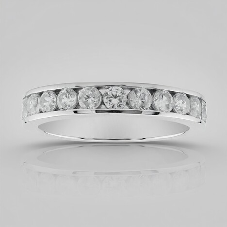 Bague en argent et Zircon