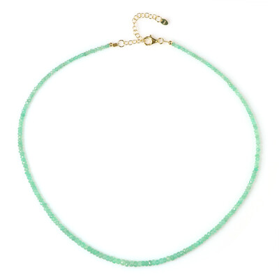 Collar en plata con Esmeralda de Colombia