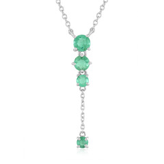 Collana in argento con Smeraldo Colombiano (de Melo Essence)