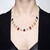 Collana in argento con Zaffiro Fancy (Riya)