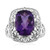 Marokkanischer Amethyst-Silberring