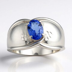 Anello in argento con Tanzanite (Pallanova)