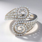 Bague en argent et Zircon