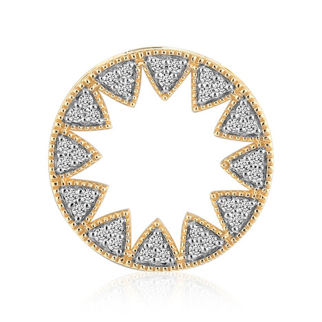 SI1 (G) Brillant-Goldanhänger (Annette)