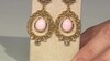 Boucles d'oreilles en argent et Opale rose (Dallas Prince Designs)
