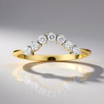 Anello in oro con Diamante SI1 (G) (Annette)
