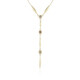 Collier en or et Diamant champagne I2 (de Melo)