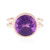 Marokkanischer Amethyst-Silberring