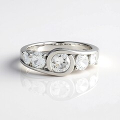 Anello in argento con Zircone