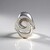 Bague en argent et Diamant champagne I3 (de Melo Essence)