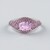 Anello in argento con Kunzite