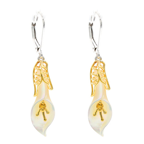 Orecchini in argento con Madreperla (Gems en Vogue)