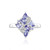 Bague en argent et Tanzanite