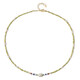 Yellow Diamond Silver Necklace (Riya)