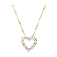 Collar en oro con Diamante I2 (H)