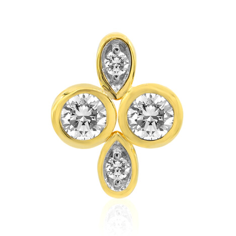 Ciondolo in oro con Diamante IF (D) (Annette)