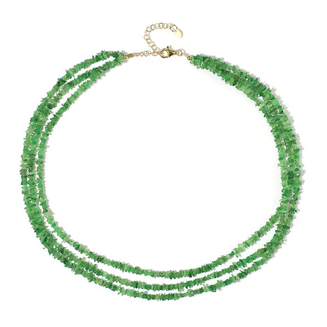 Collana in argento con Tsavorite della Tanzania