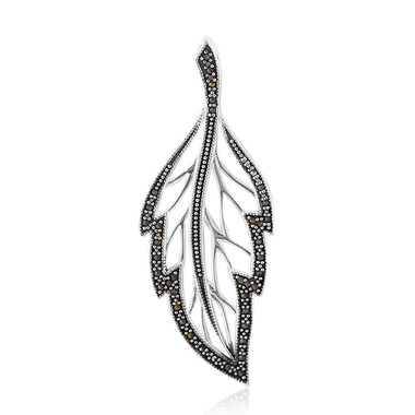 Colgante en plata con Marcasita