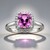 Anello in oro con Diasporo Rosa (AMAYANI)