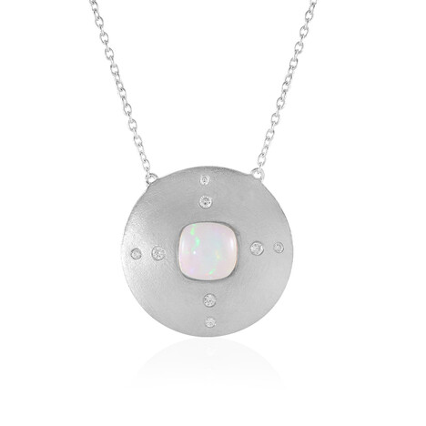 Welo-Opal-Silbercollier (de Melo)