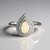 Anello in argento con Opale di Welo