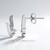Orecchini in argento con Zircone