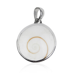 Ciondolo in argento con Occhio di Shiva (Bali Barong)
