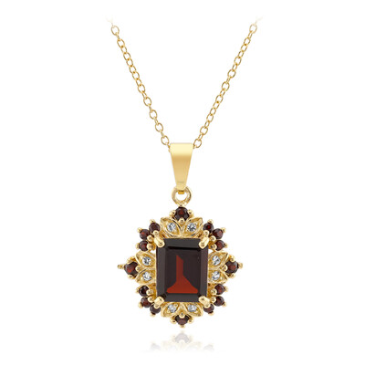 Collier en argent et Grenat