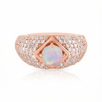 Bague en argent et Opale Welo (de Melo Essence)