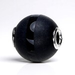 Colgante en plata con Ágata negra brillante (MONOSONO COLLECTION)