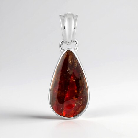 Ciondolo in argento con Ammolite