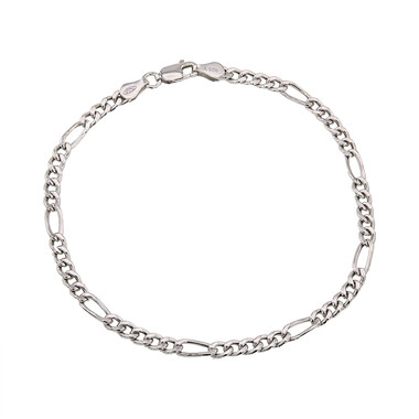 Silber-Figaroarmband - 21 cm - 2,99 g